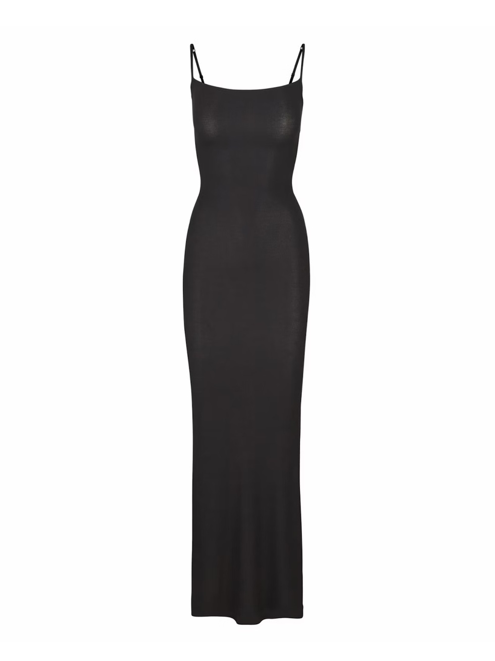 SKIMS soft lounge long slip dress in Onyx black BNWOT